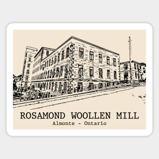Rosamond Woollen Mill - Ontario Magnet